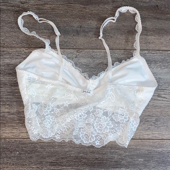 Hollisted White Lace Bralette - Picture 2 of 2